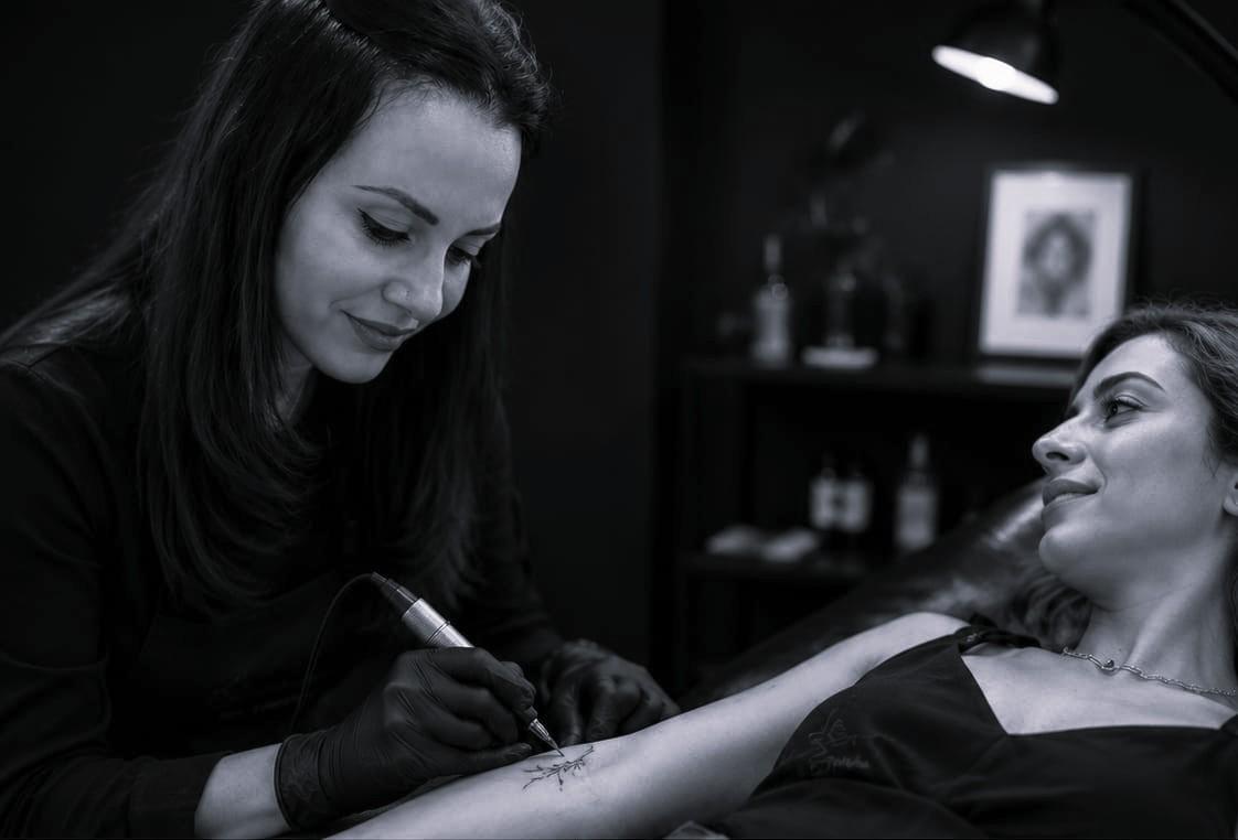 Interno dello studio Serena PMU-Tattoo